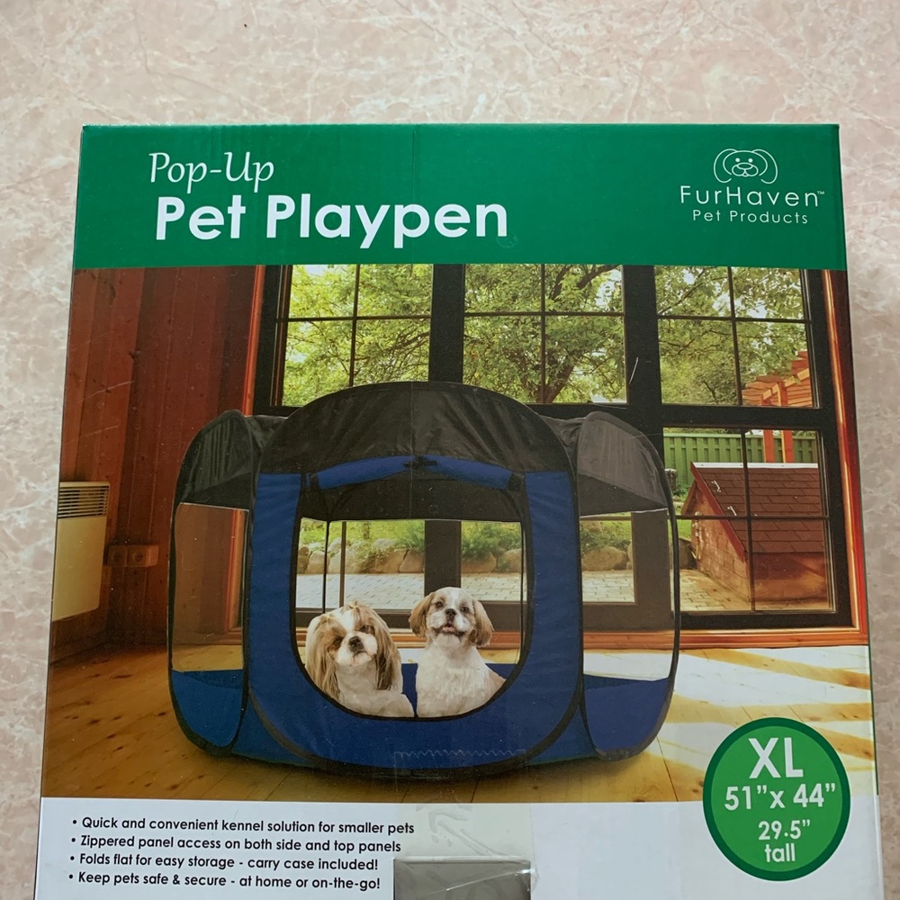 Pop up Pet Playpen